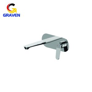 GRAVEN GR6019-8C Wall-Mounted Basin Faucet – Chrome