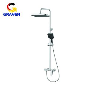 GRAVEN GR6021-3C Hot & Cold Shower Set – Chrome Finish