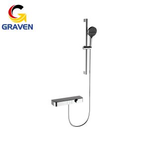 GRAVEN GRXK6008C Hot & Cold Shower Set – Chrome Finish