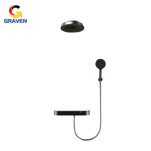 GRAVEN GRXK6008MT Concealed Shower Set – Gunmetal Grey