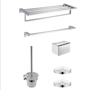 GRAVEN GR3101C 5-Piece Bathroom Accessory Set