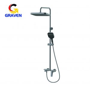 Bộ sen tắm nóng lạnh GRAVEN GR6021-3T – Màu xám súng